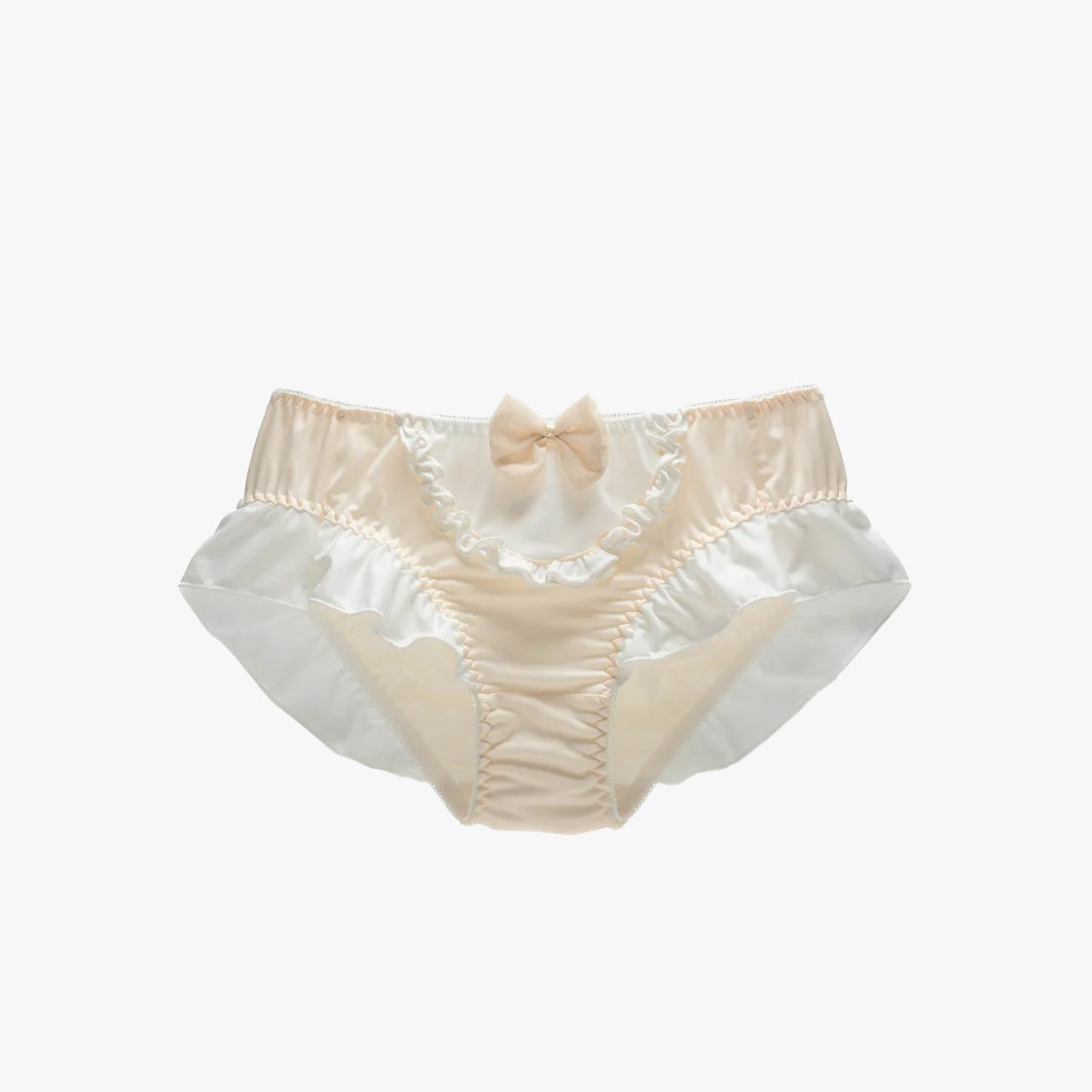 Lolita Silk Bow Maid Panties