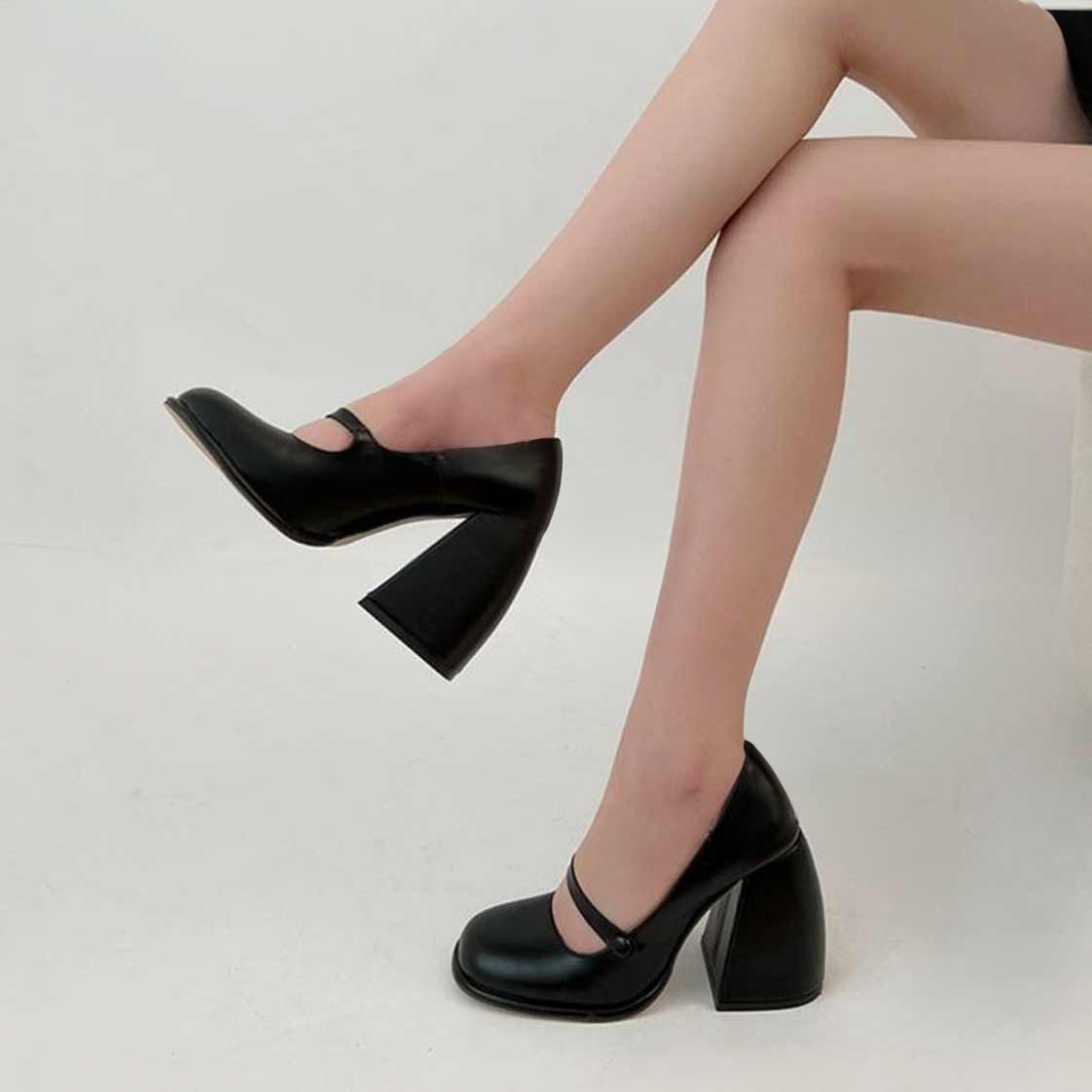 Coquette Couture Mary Jane Pumps