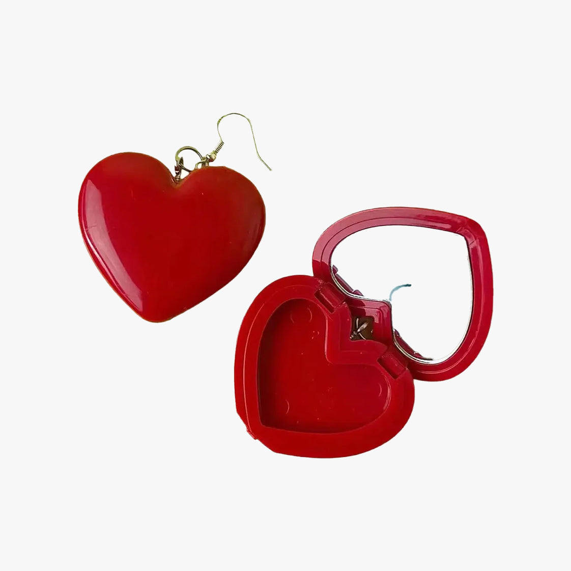 Y2K Heart Blush Earrings