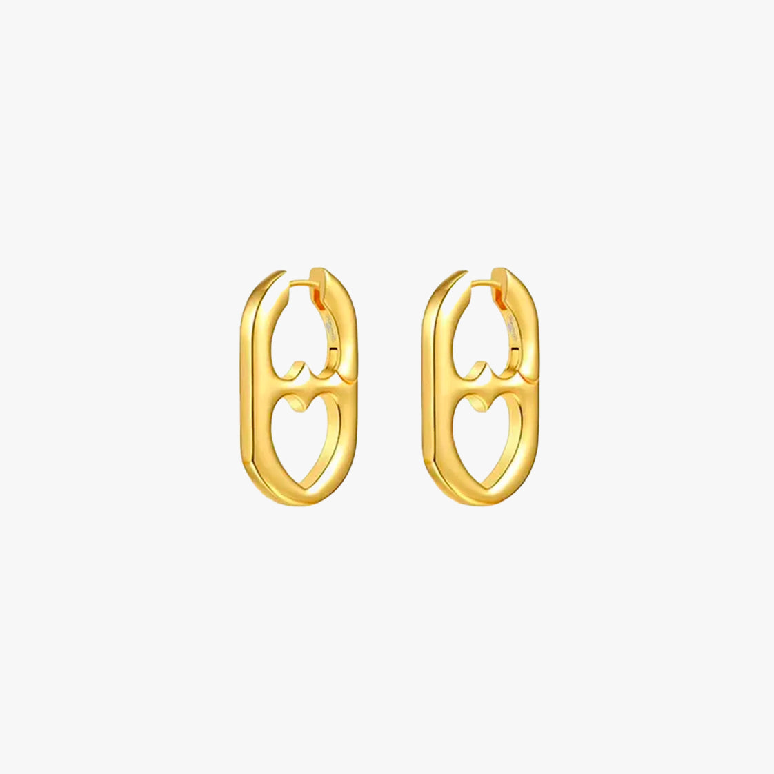 Korean Heart Can Earrings