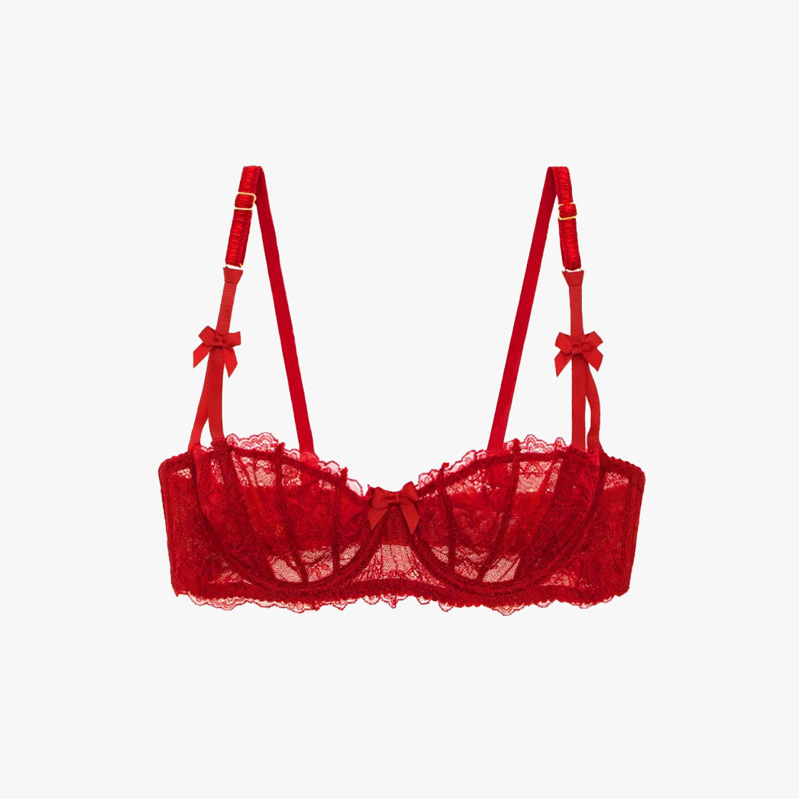 Coquette Balconette Bow Bra
