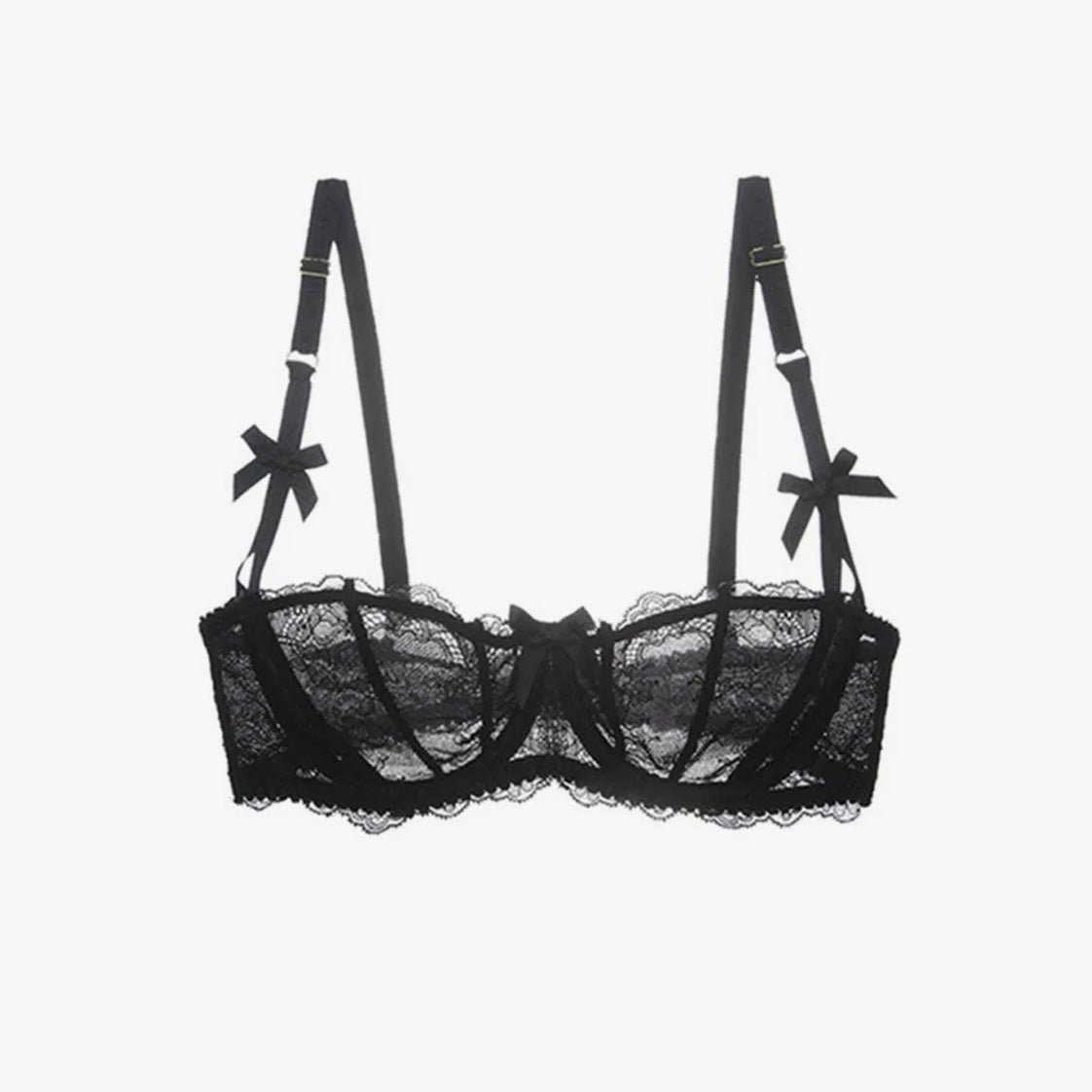 Coquette Balconette Bow Bra