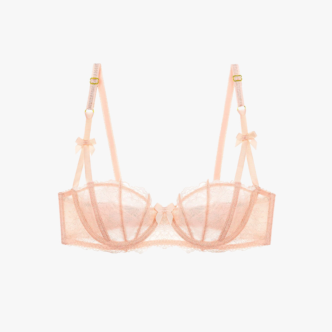 Coquette Balconette Bow Bra