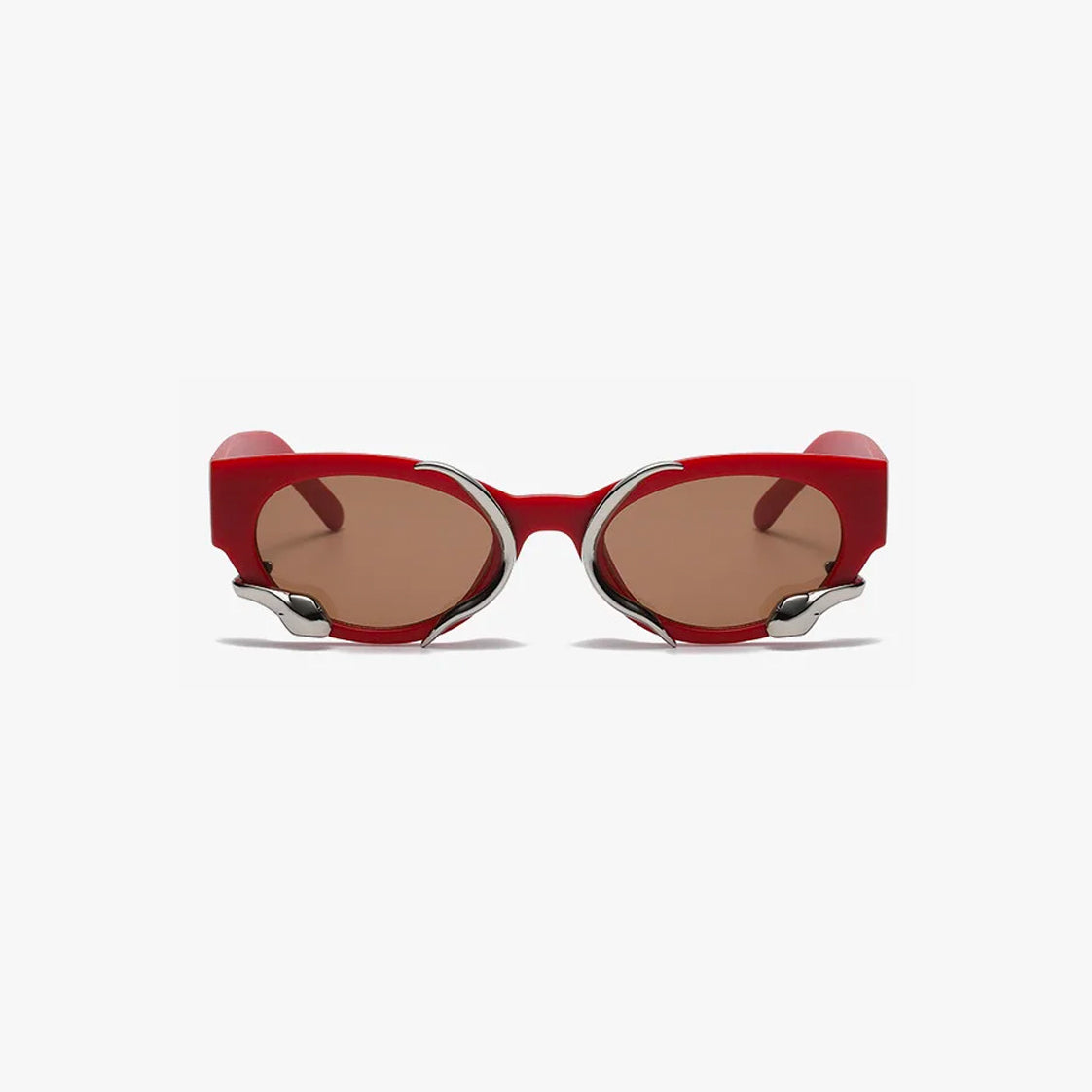 Melted Metal Serpent Sunglasses