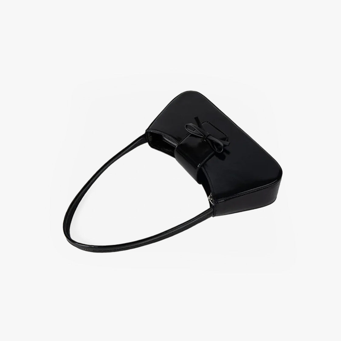 Ruby Aesthetic Bow Leather Handbag