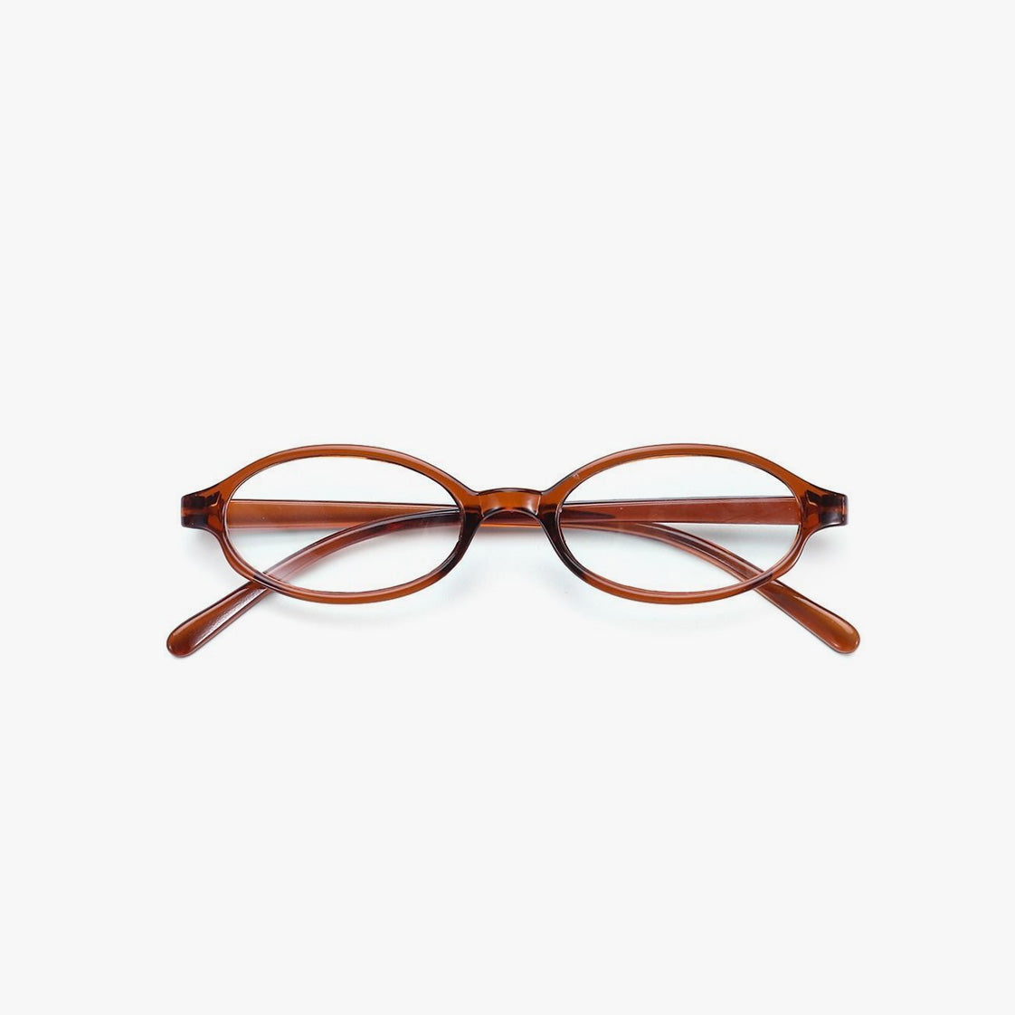 Y2K Japanese It Girl Oval Glasses
