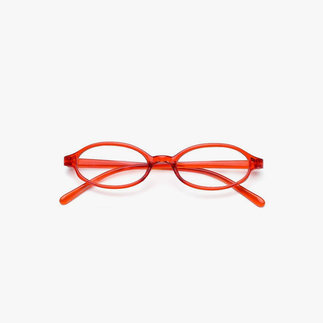 Y2K Japanese It Girl Oval Glasses