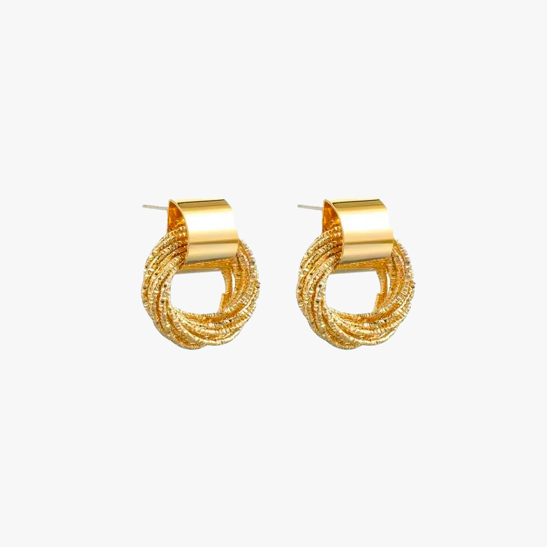 Door Knocker Stud Earrings
