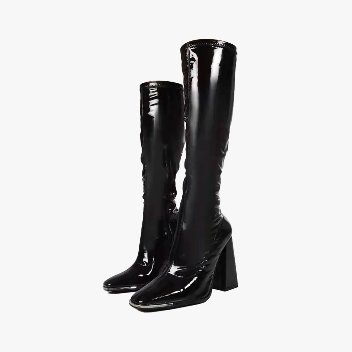 Kandy Square Toe Knee-High Boots