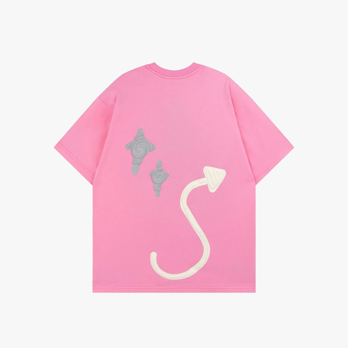 Streetwear Unisex Oversized Devil Horn T-Shirt