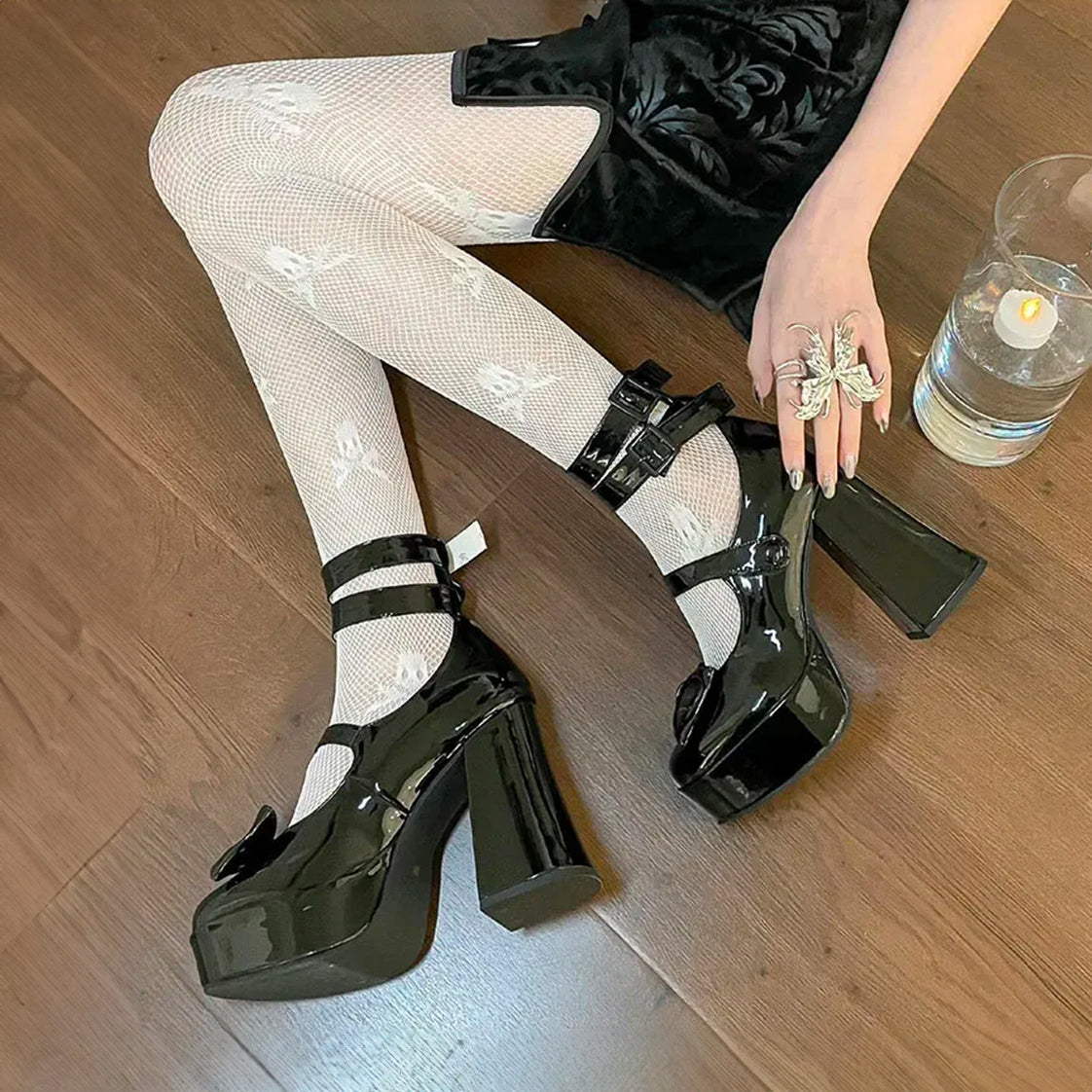 Sweet Bow Mary Jane Pumps