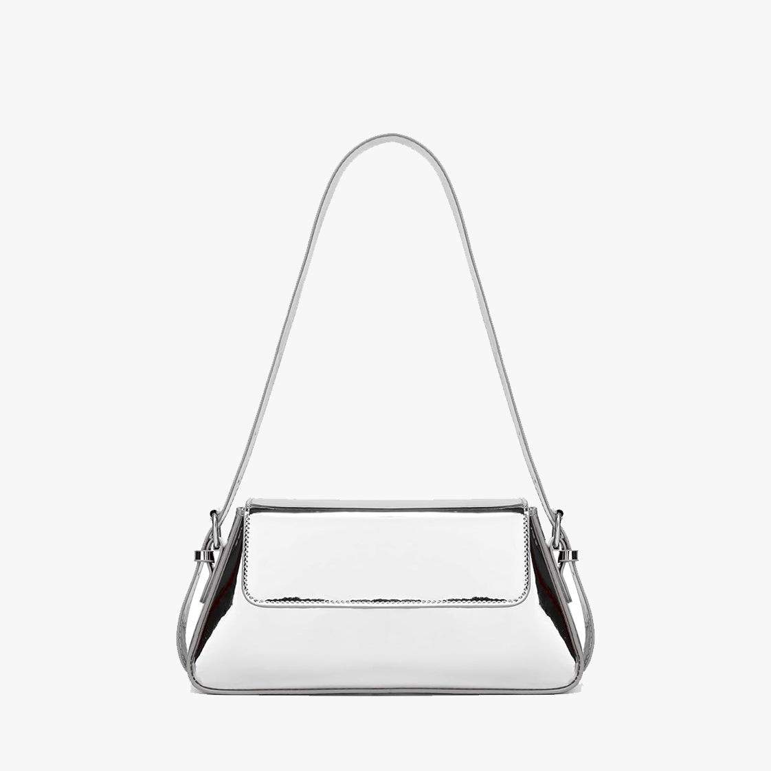 Y2K Futuristic Baguette Bag