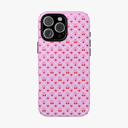 Coquette Cherry Dual Magnetic iPhone Case