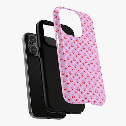 Coquette Cherry Dual Magnetic iPhone Case