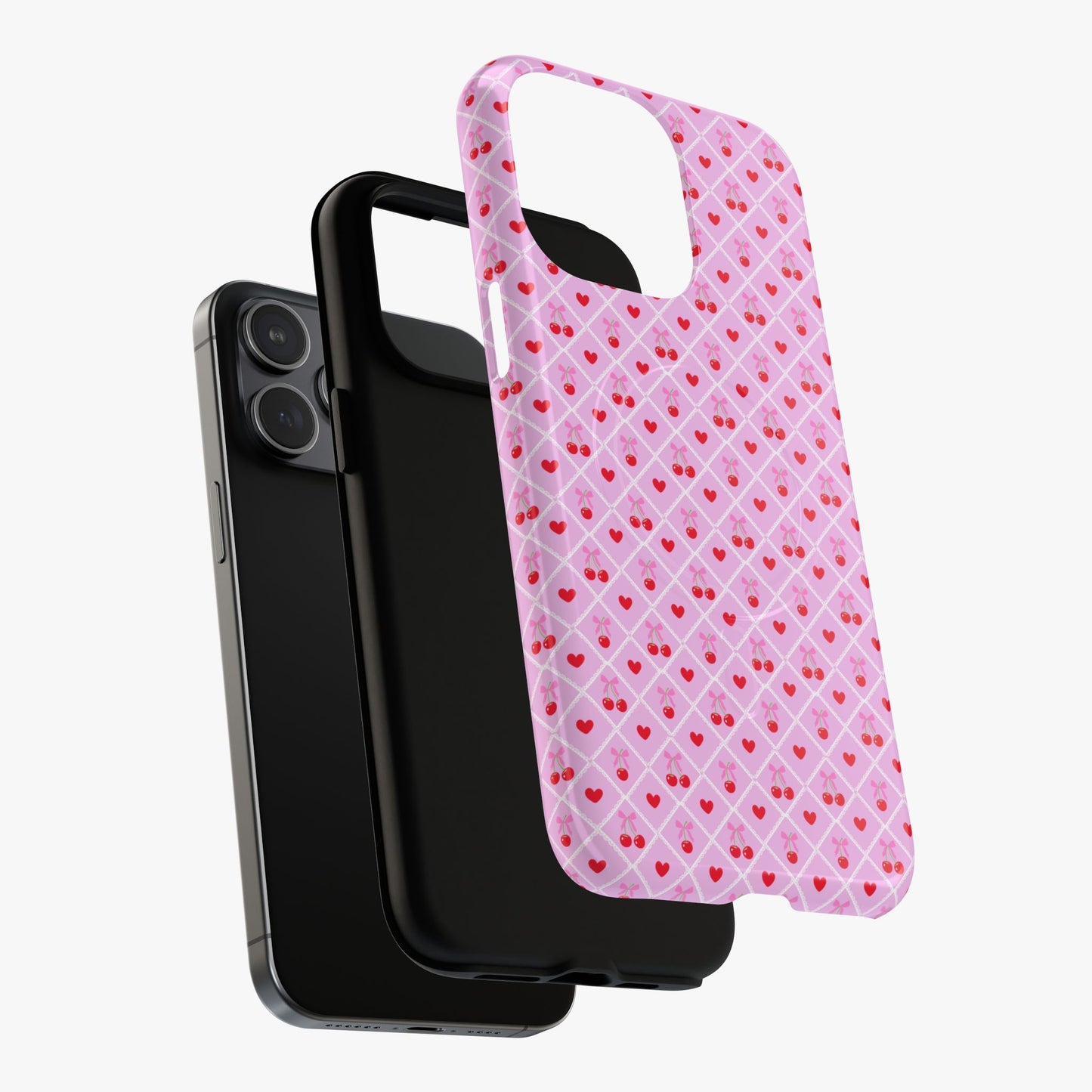 Coquette Cherry Dual Magnetic iPhone Case