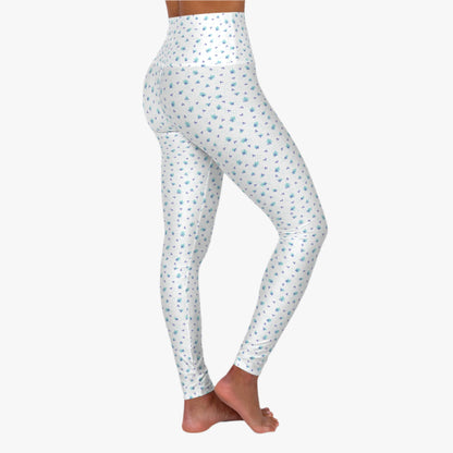 Coquette Floral Yoga Leggings