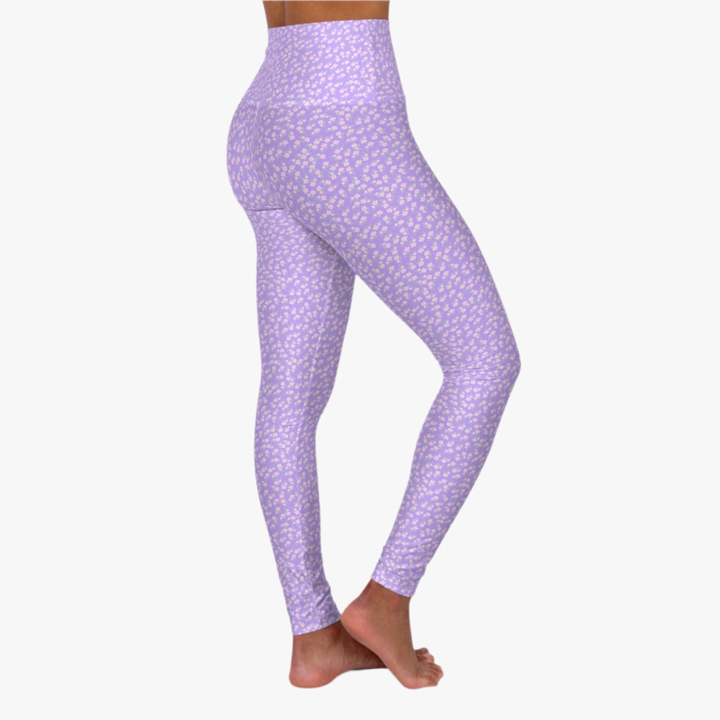 Coquette Floral Yoga Leggings