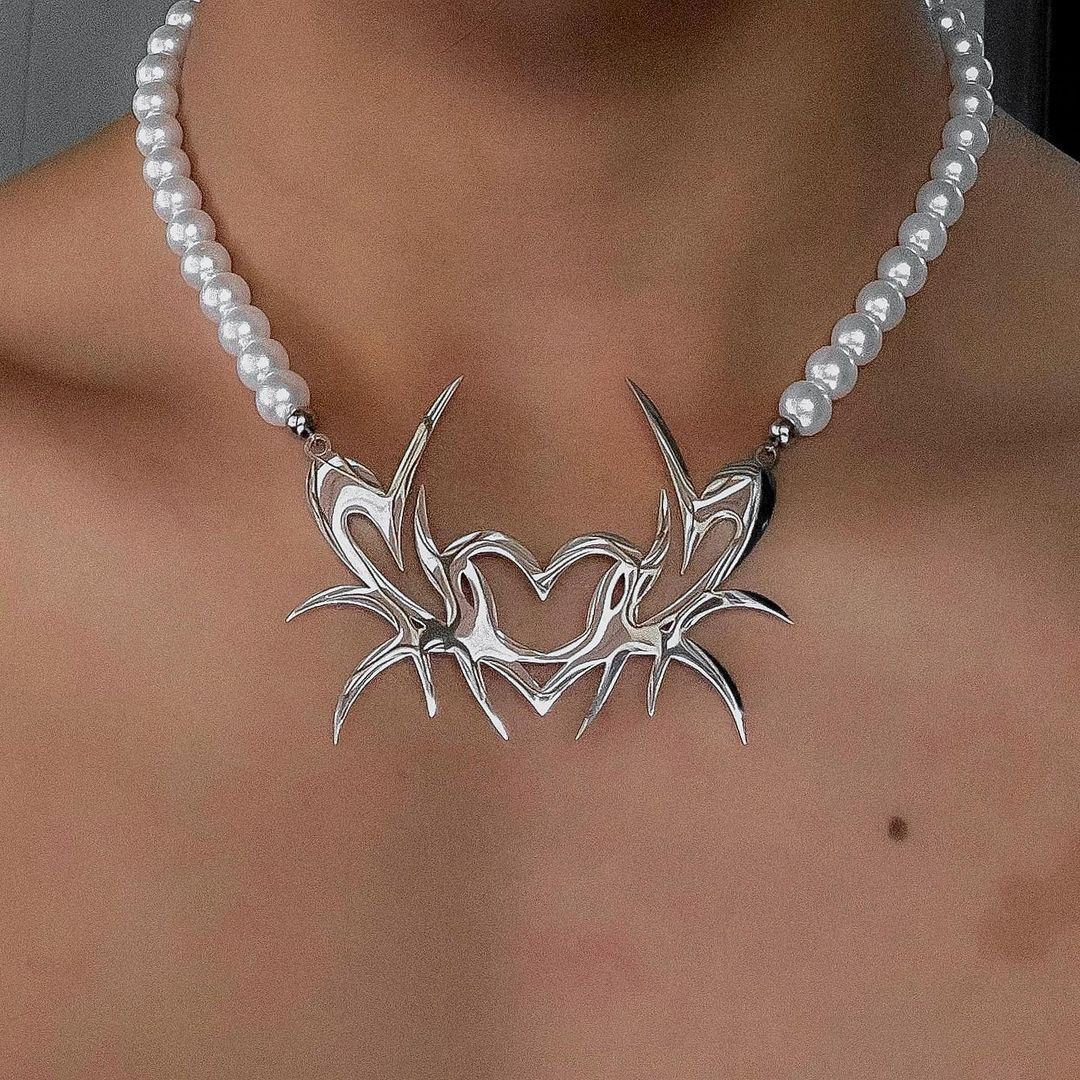 Spiky Love Necklace