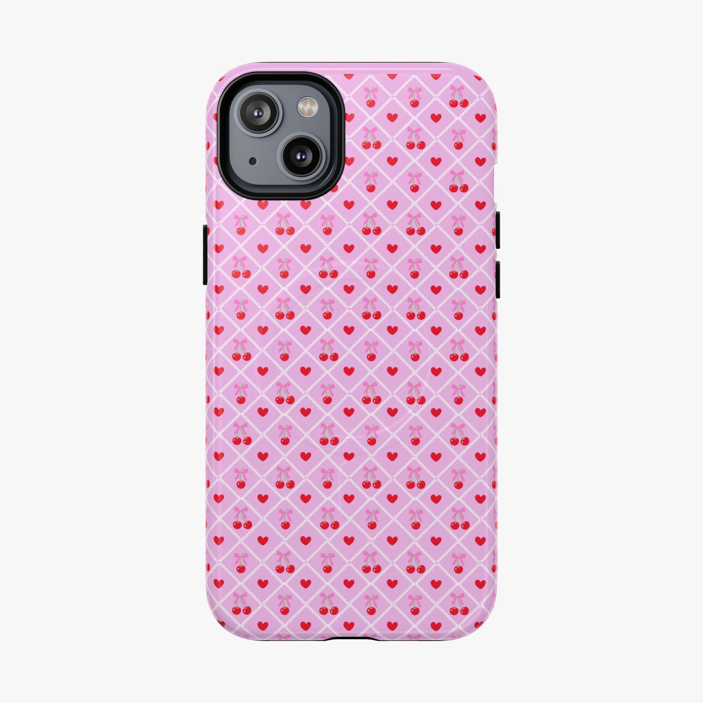 Coquette Cherry Dual Magnetic iPhone Case