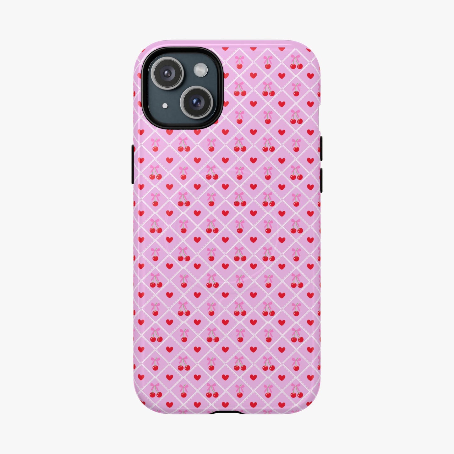 Coquette Cherry Dual Magnetic iPhone Case