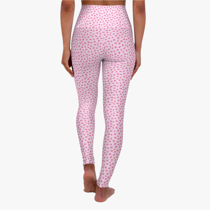 Soft Strawberry Yoga Leggings