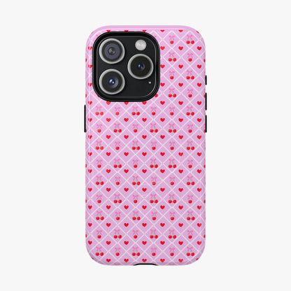 Coquette Cherry Dual Magnetic iPhone Case