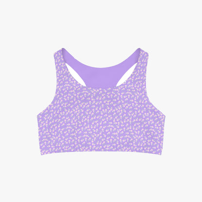 Coquette Floral Seamless Sports Bra