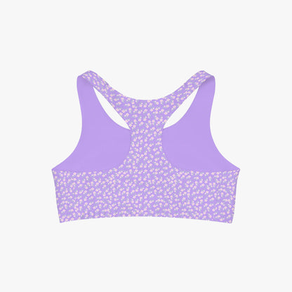 Coquette Floral Seamless Sports Bra