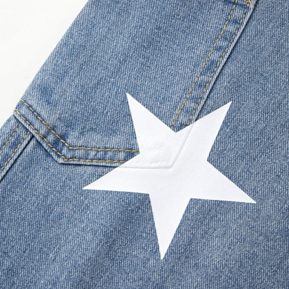 Y2k Star Low Waisted Cargo Jeans
