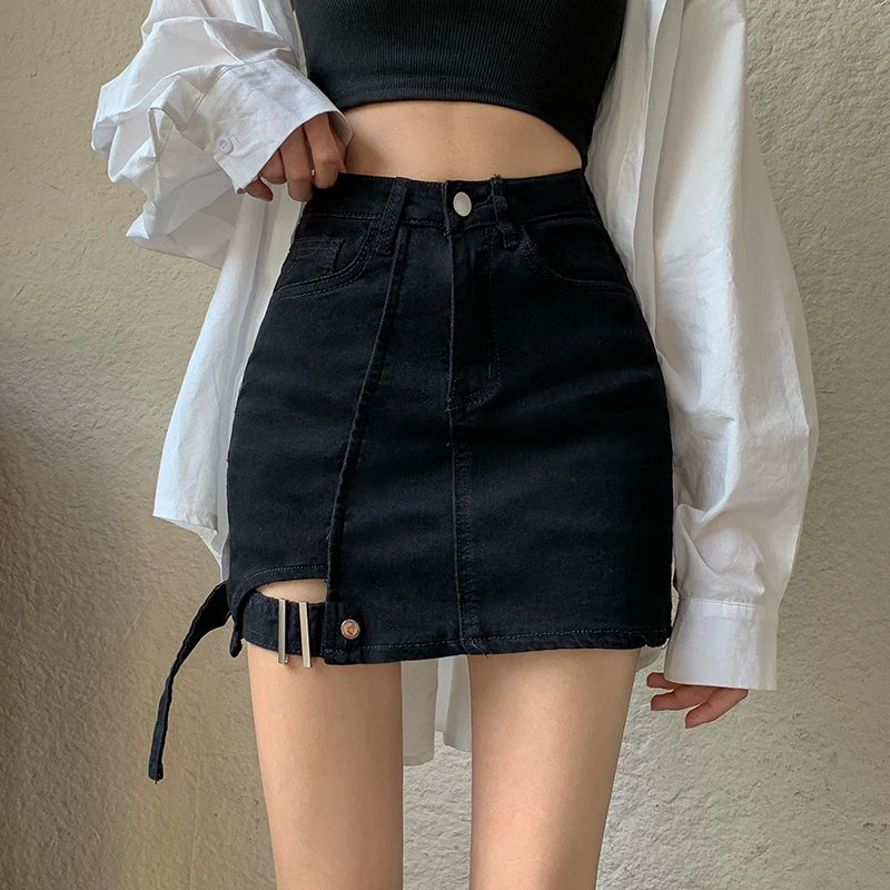 Lara High Waist Mini Skirt
