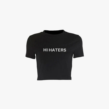 Hi/Bye Haters Baby Tee