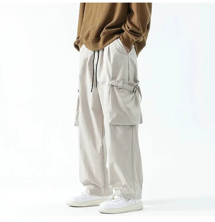 Skater Boy Loose Cargo Pants