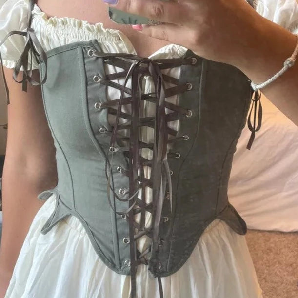 Fairycore Medieval Corset Top