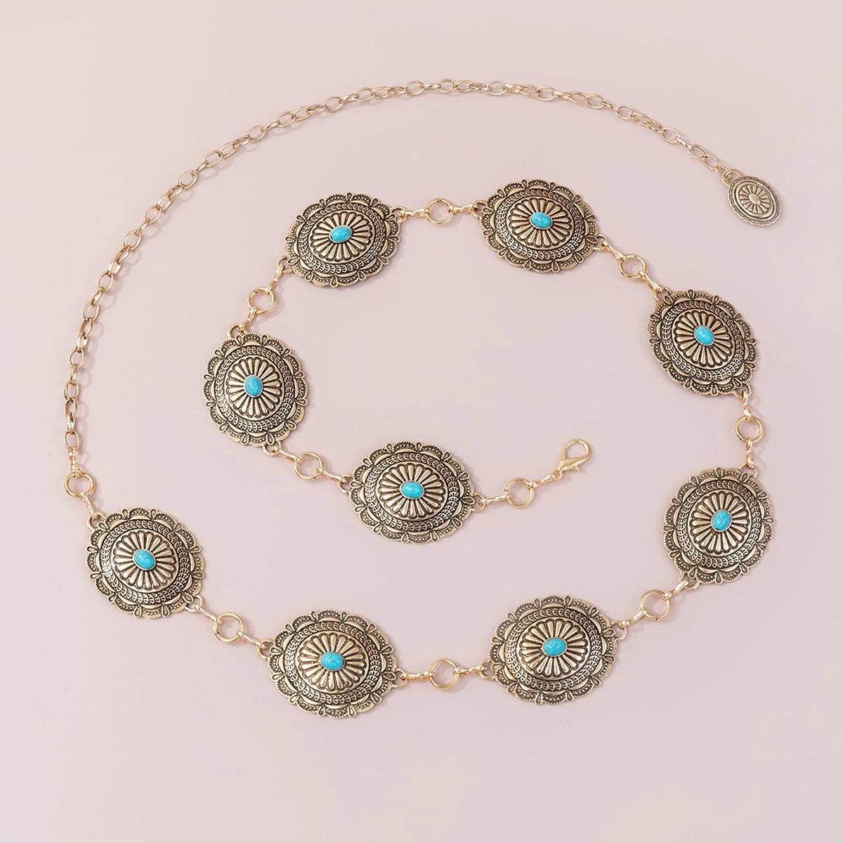 Turquoise Bohemian Waist Chain
