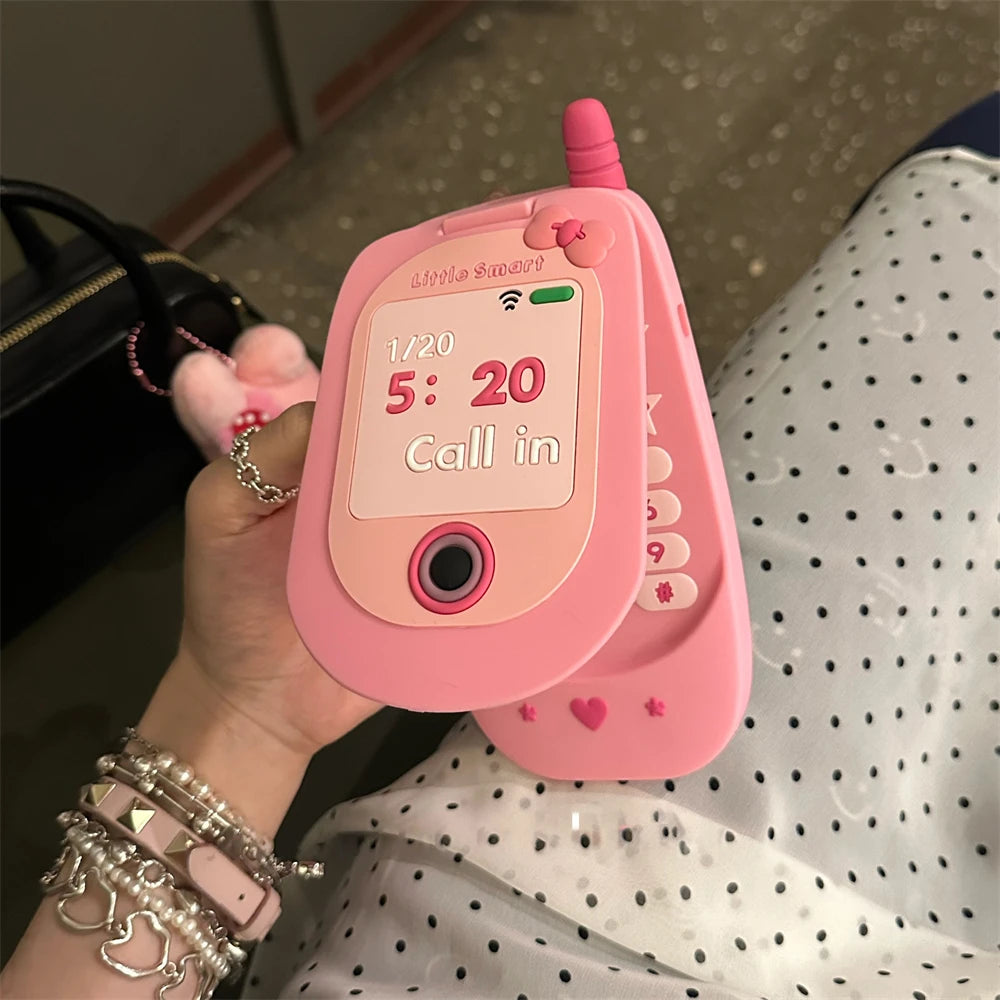 3D Pink Cellphone iPhone Case
