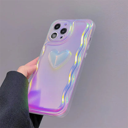 Holographic 3D Aesthetic iPhone Case