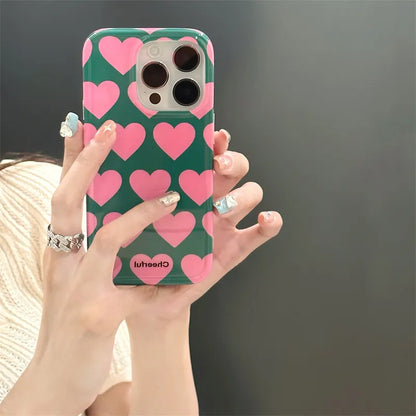 Cheerful Heart iPhone Case