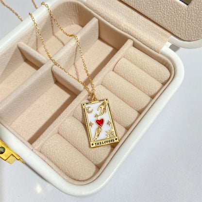 Tarot Lovers Necklace