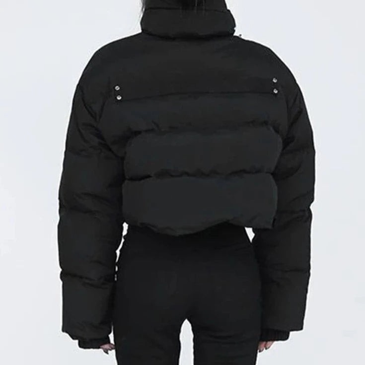 Y2k Grunge Cropped Puffer Coat