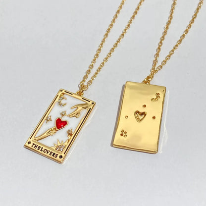 Tarot Lovers Necklace