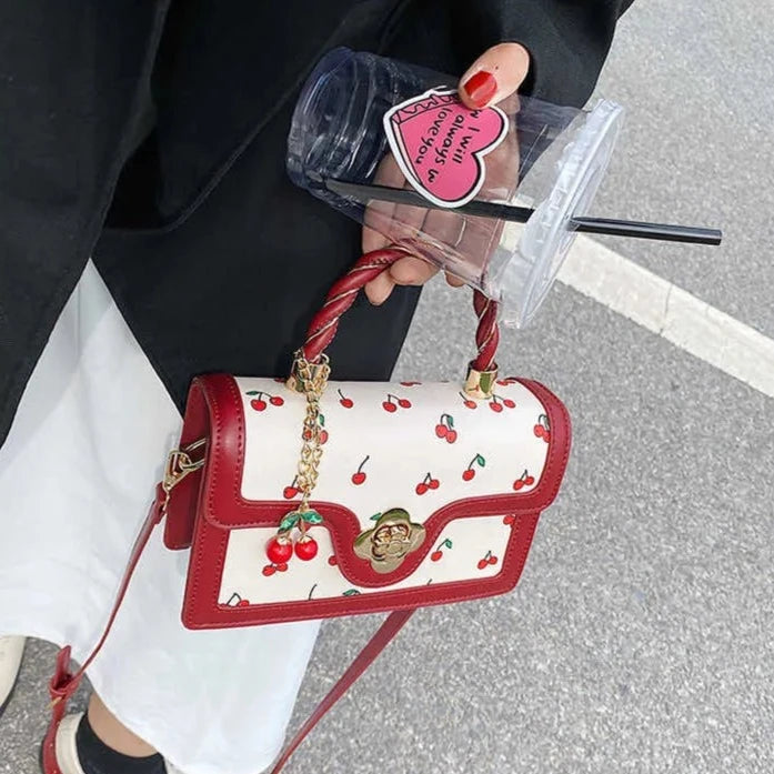 Sweet Cherry Square Mini Bag