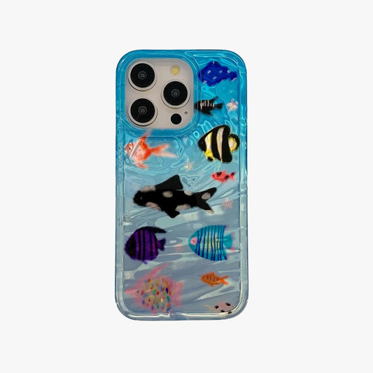 Y2K Aquarium iPhone Case