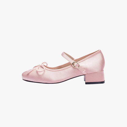 Coquette Silk Bellerina Maryjanes