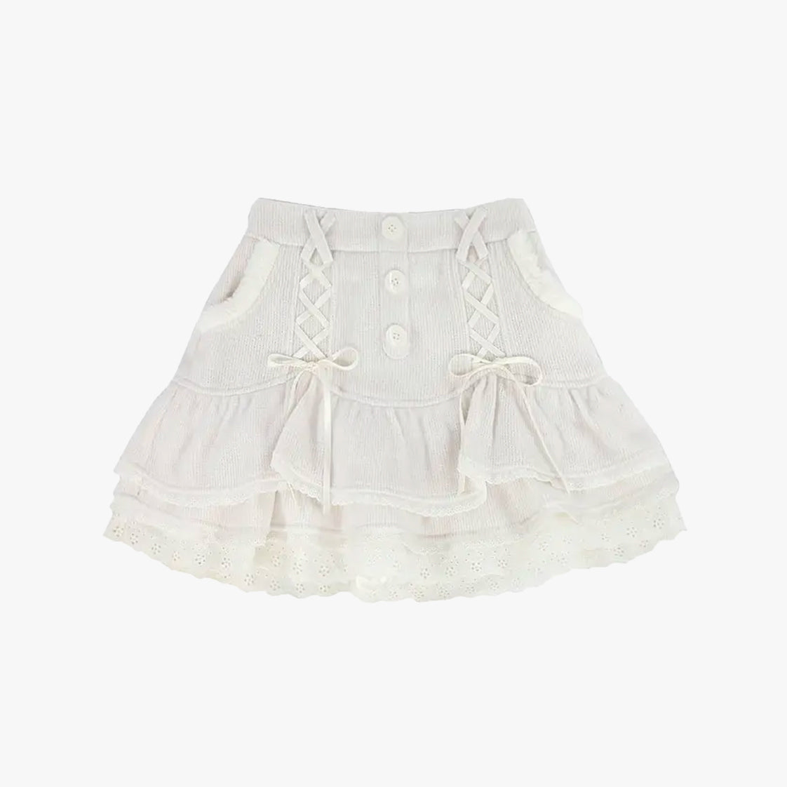 Bloom Flower Lace Skirt