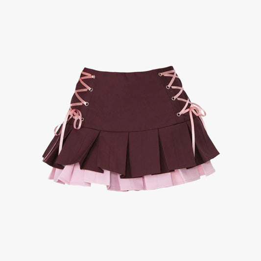 Chocolate Coquette Fluffy Skirt