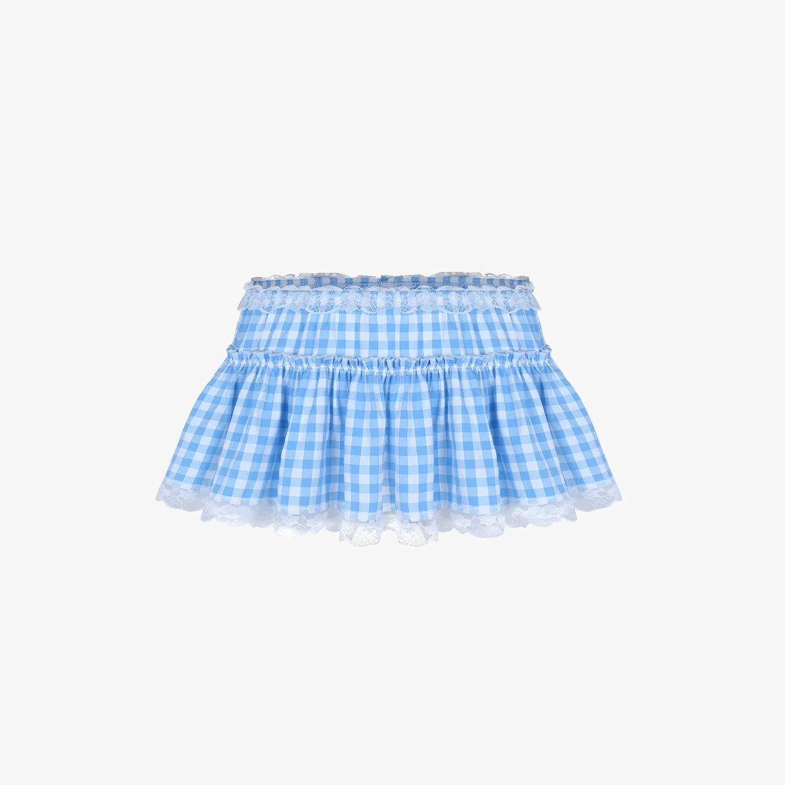 Coquette Gingham Mini Skirt