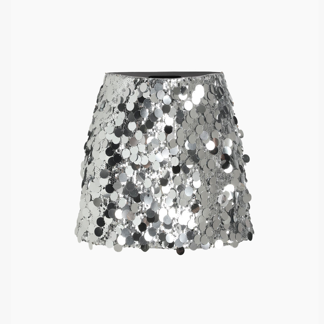 Disco Sequin Silver Skirt – Kultur and Co