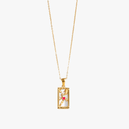 Tarot Lovers Necklace