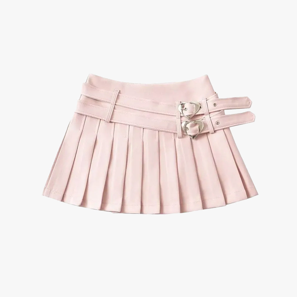 Luvie Pleated Mini Skirt