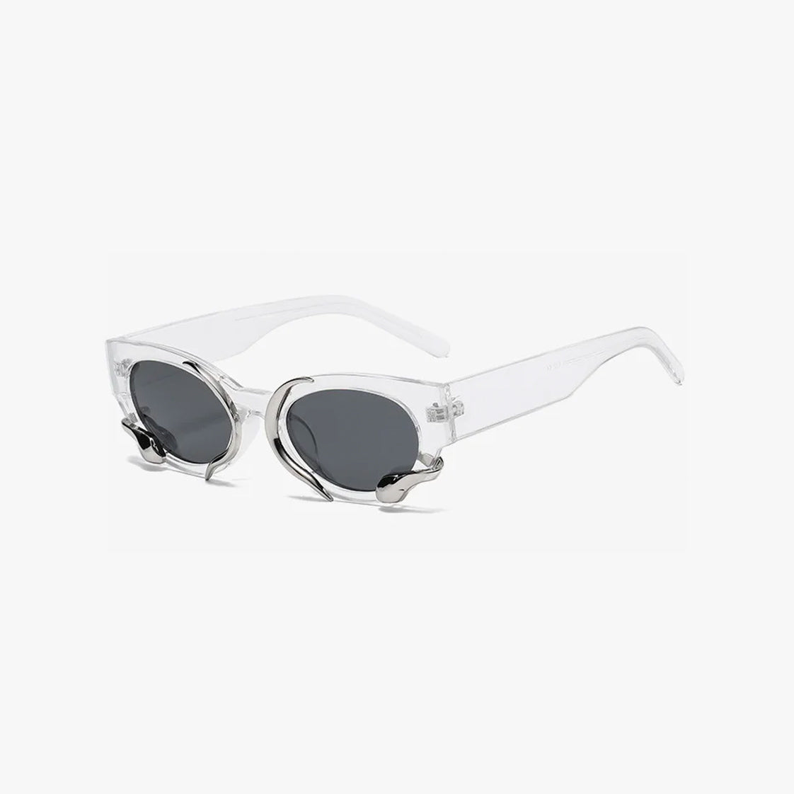 Melted Metal Serpent Sunglasses